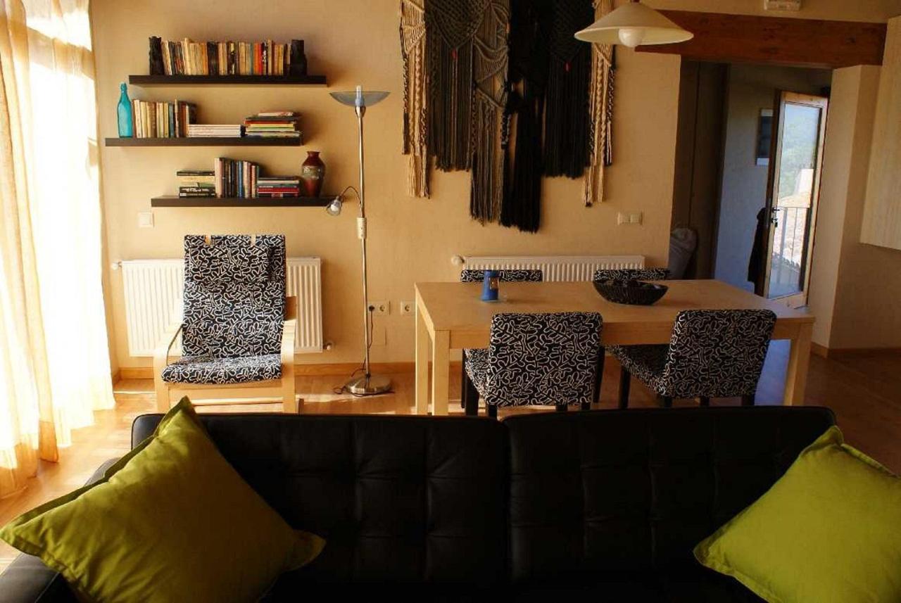 Mas Prat Apartment La Vall de Bianya Bagian luar foto