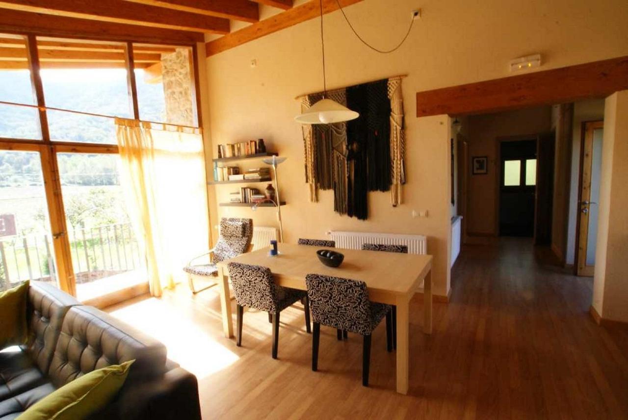 Mas Prat Apartment La Vall de Bianya Bagian luar foto