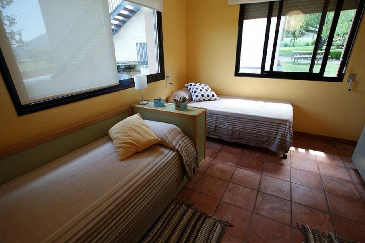 Mas Prat Apartment La Vall de Bianya Bagian luar foto