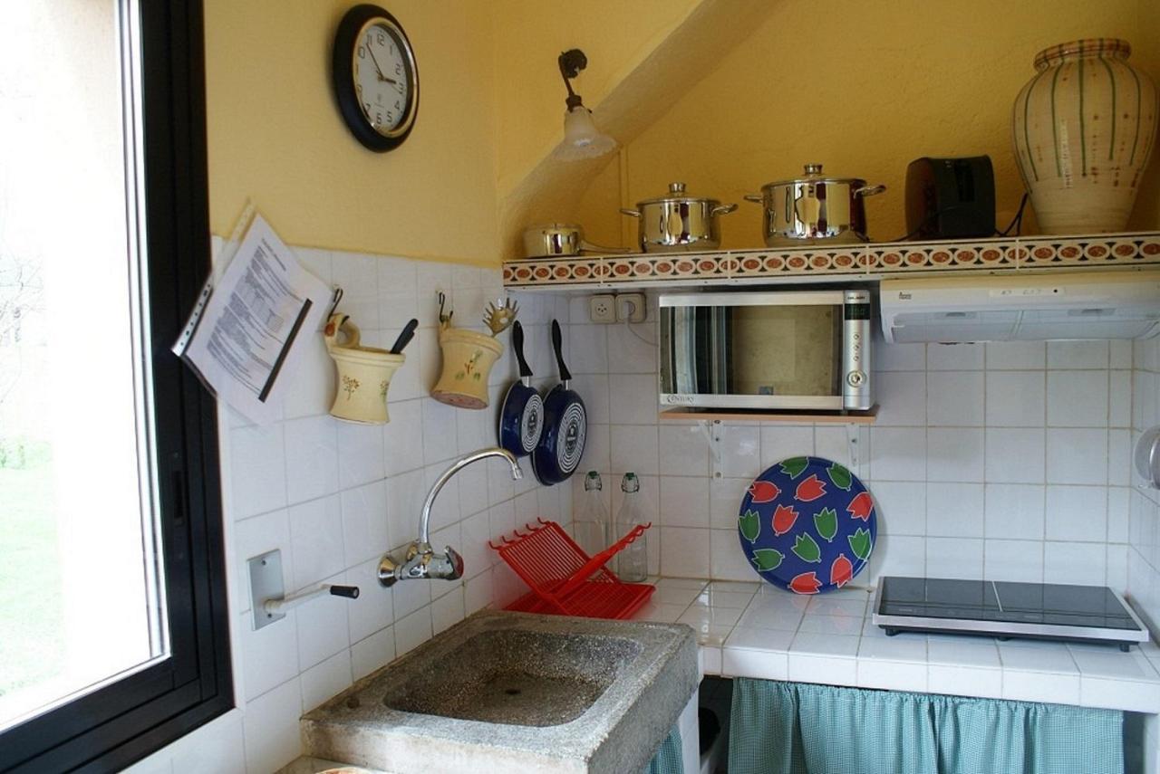 Mas Prat Apartment La Vall de Bianya Bagian luar foto