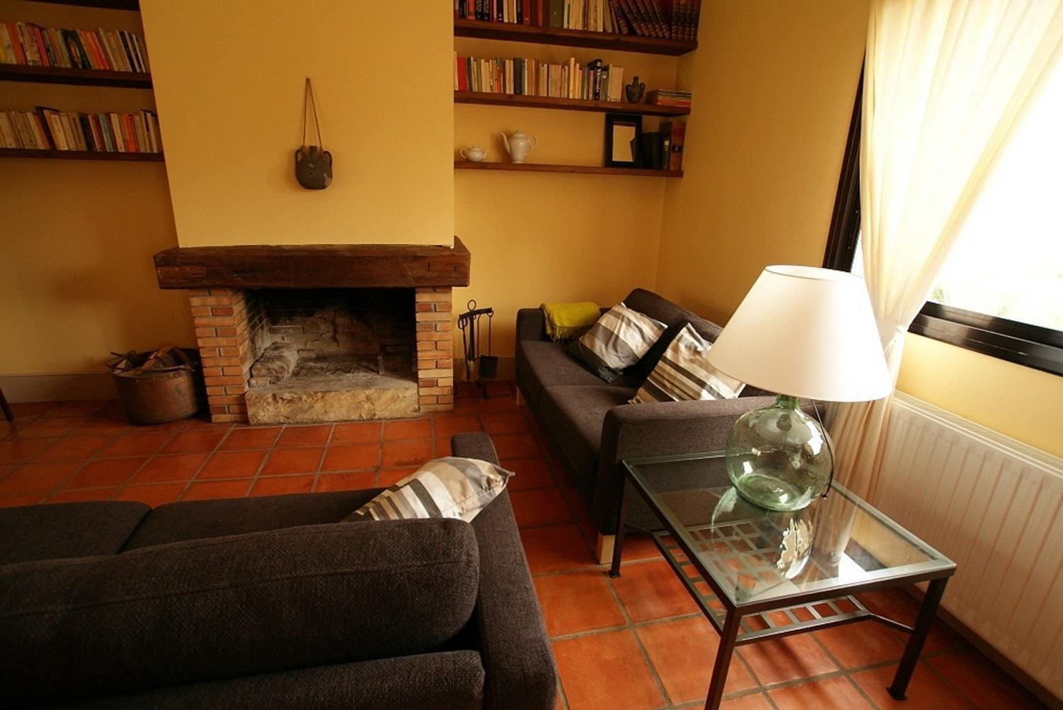 Mas Prat Apartment La Vall de Bianya Bagian luar foto
