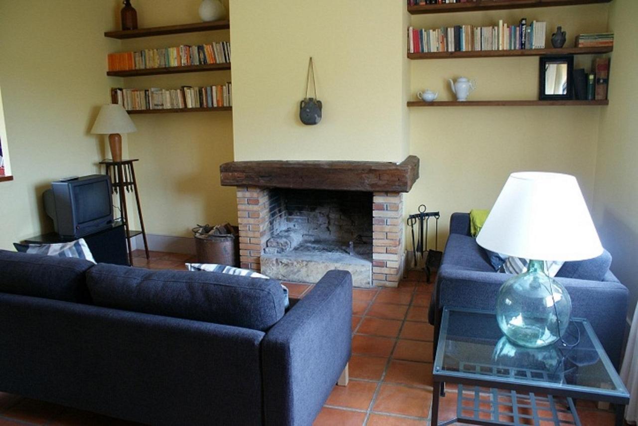 Mas Prat Apartment La Vall de Bianya Bagian luar foto