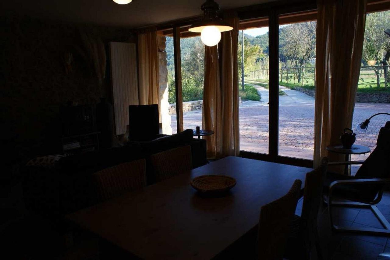 Mas Prat Apartment La Vall de Bianya Bagian luar foto