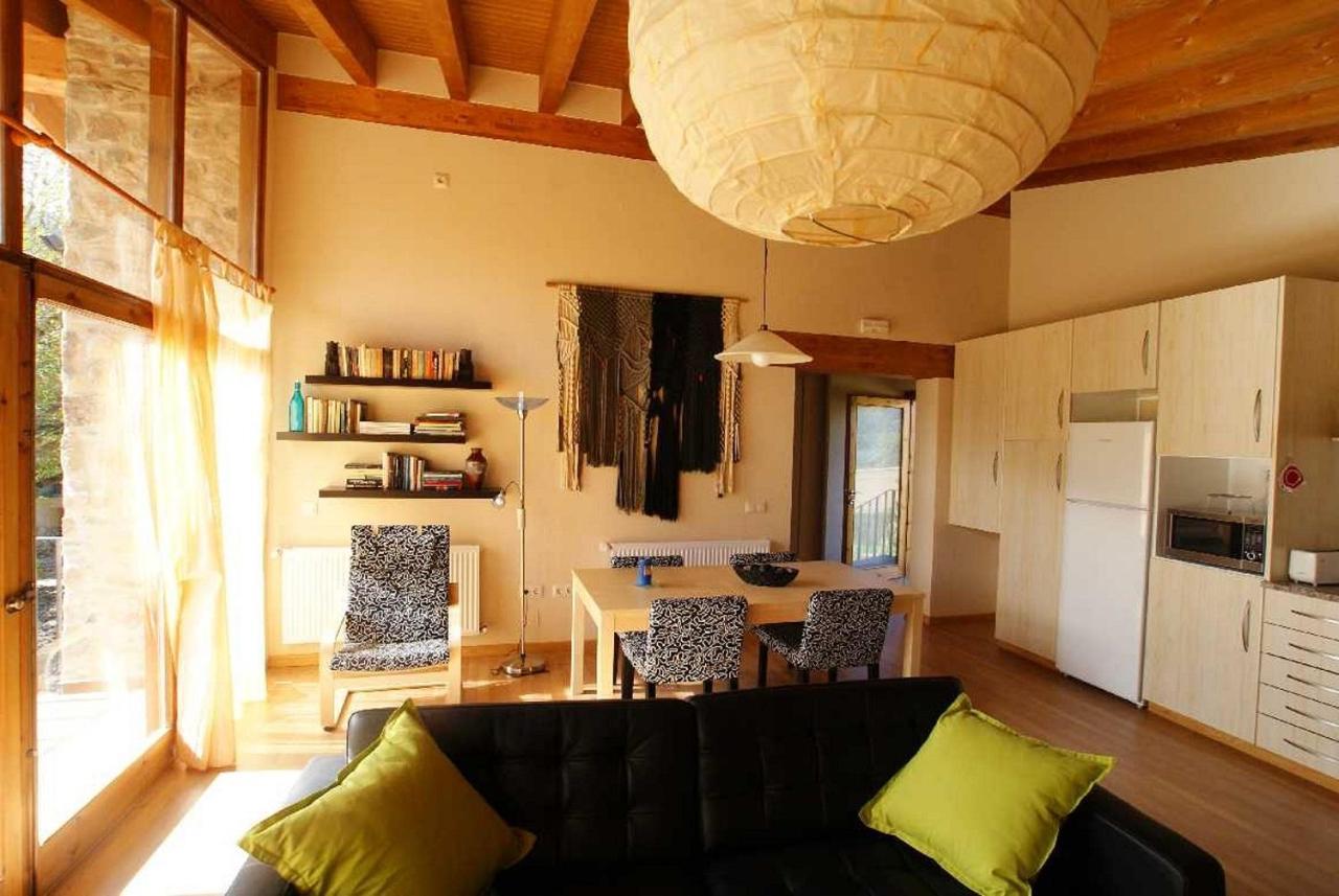 Mas Prat Apartment La Vall de Bianya Bagian luar foto