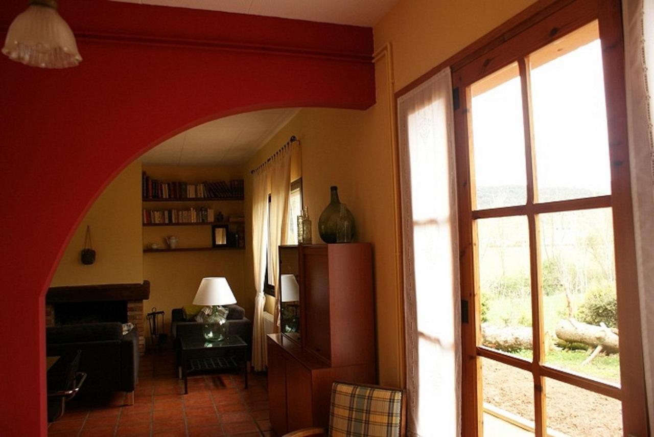 Mas Prat Apartment La Vall de Bianya Bagian luar foto