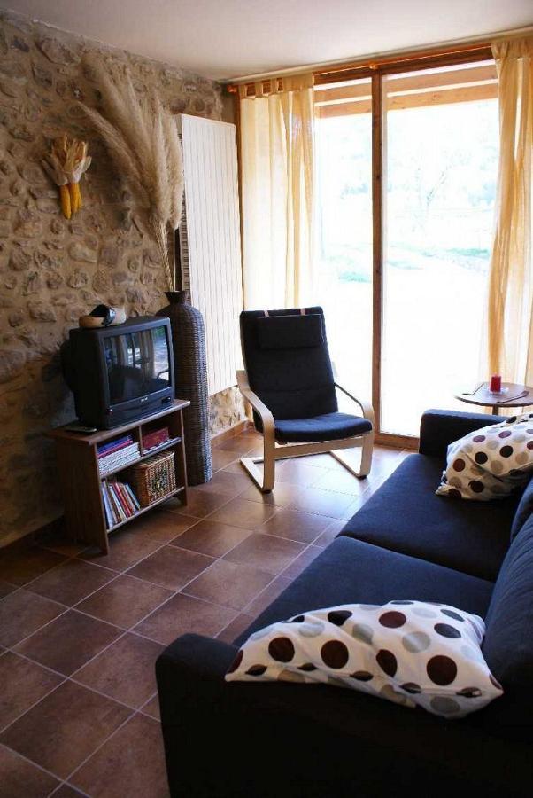 Mas Prat Apartment La Vall de Bianya Bagian luar foto