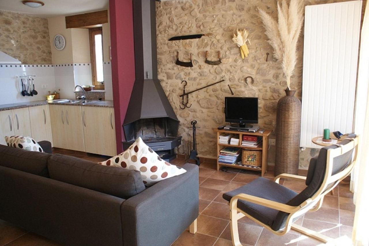Mas Prat Apartment La Vall de Bianya Bagian luar foto
