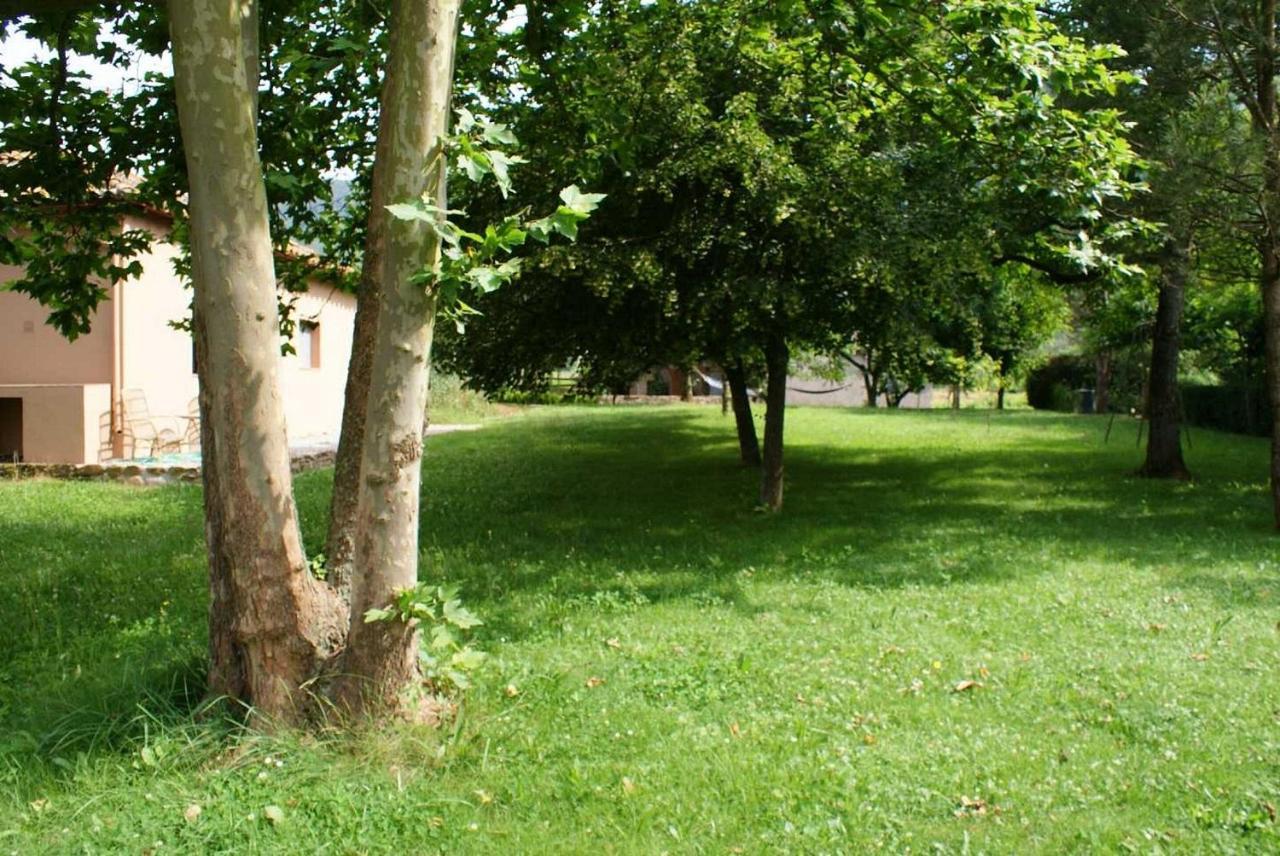 Mas Prat Apartment La Vall de Bianya Bagian luar foto