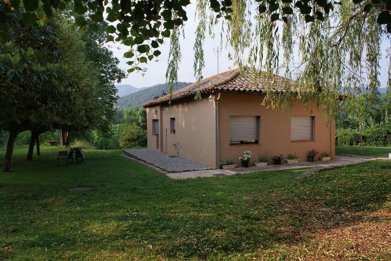 Mas Prat Apartment La Vall de Bianya Bagian luar foto