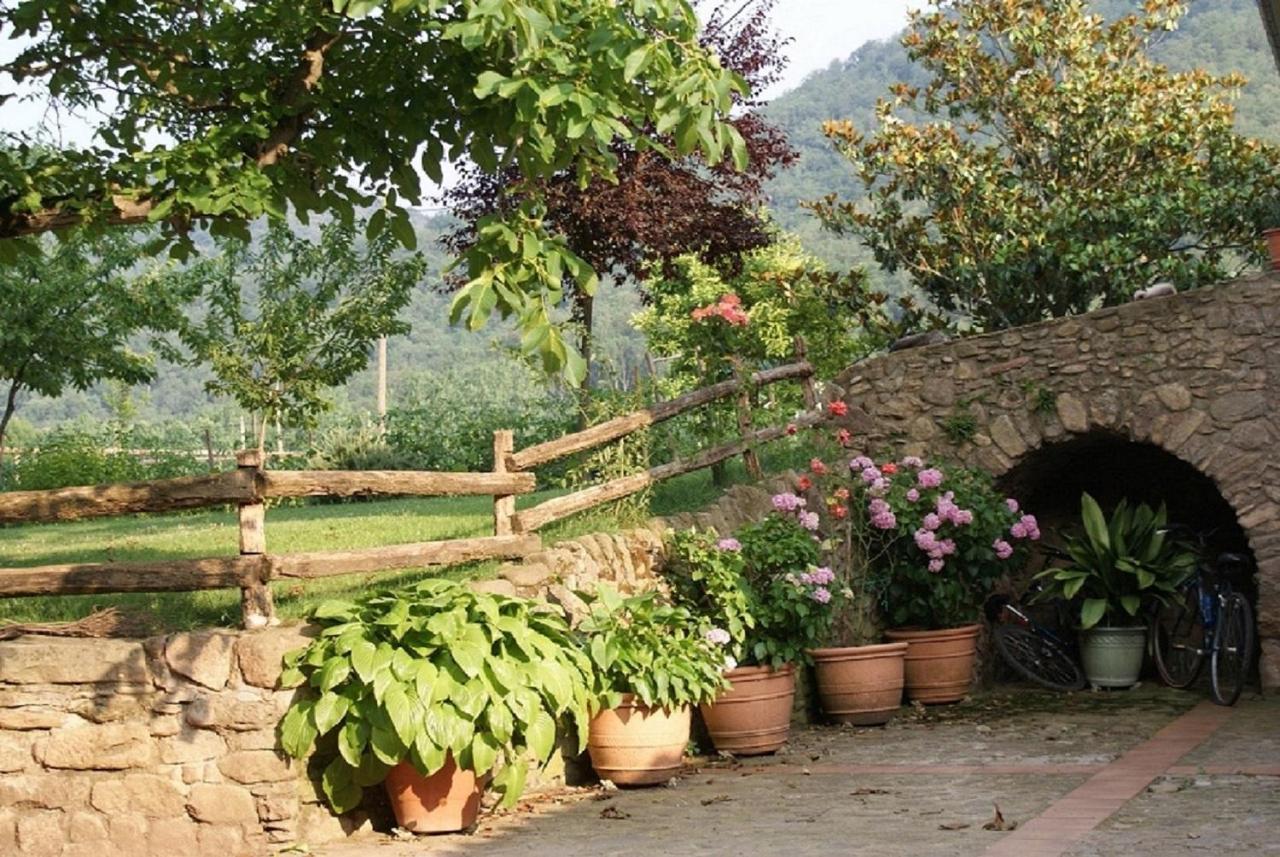 Mas Prat Apartment La Vall de Bianya Bagian luar foto